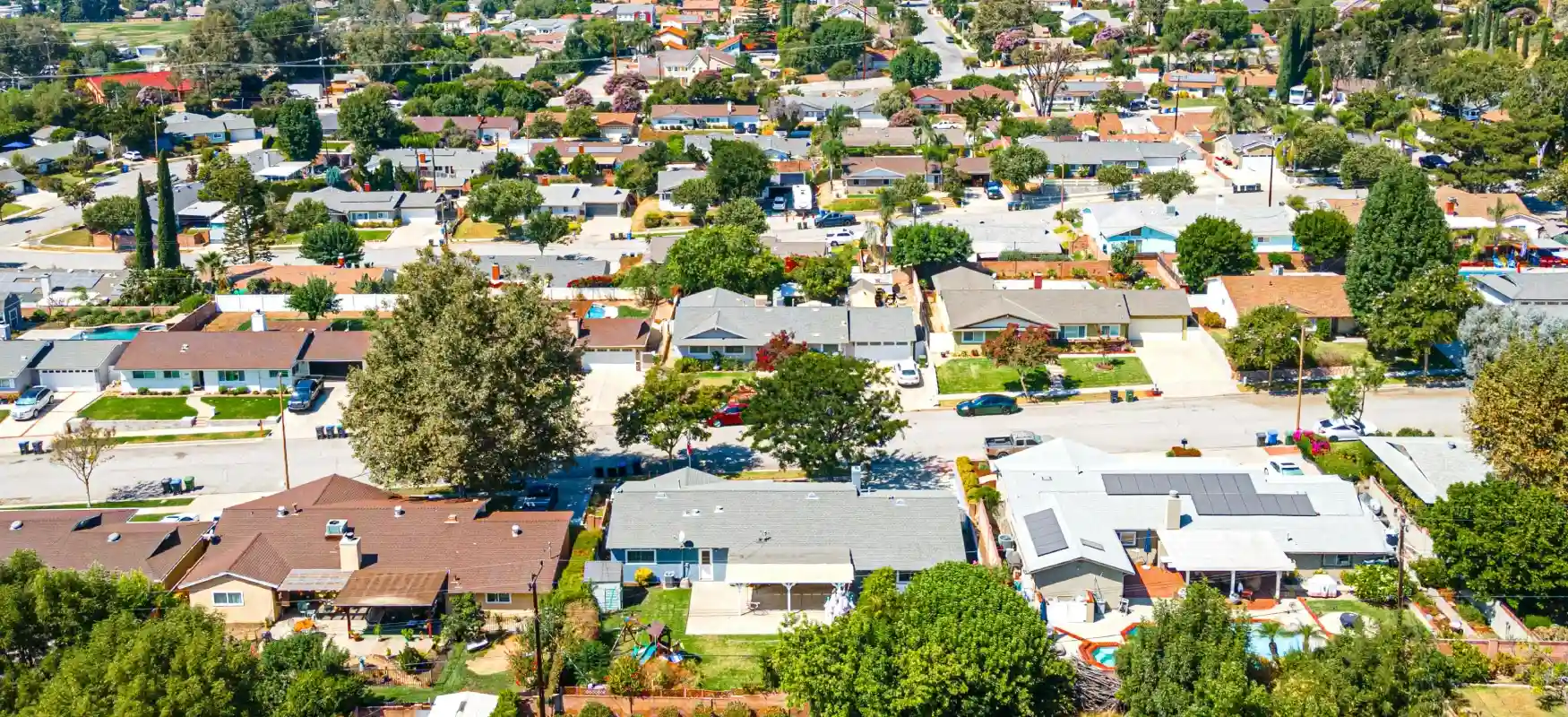 Neighborhood Drone Photo